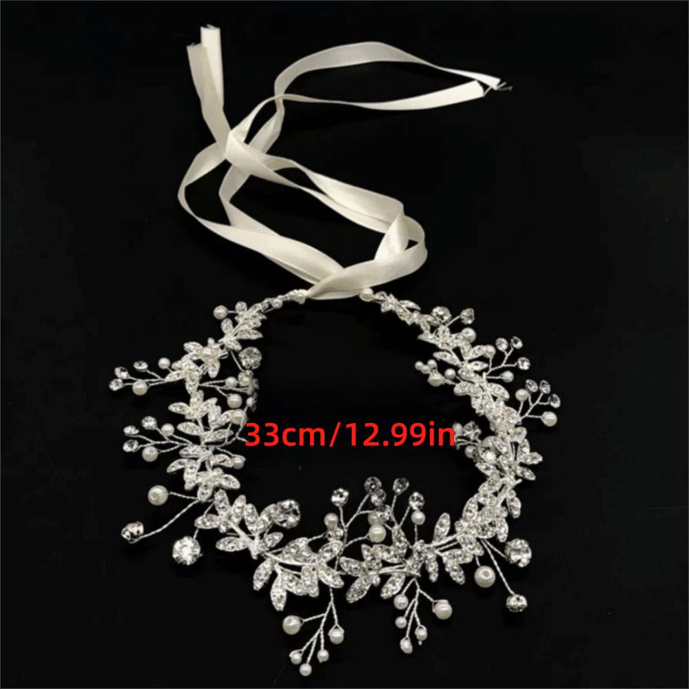 Sparkling Bridal Headband Gold/Silver Bridesmaid Headwear High-quality Hair Accessories Girls