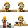 Mein Nachbar Totoro mit Mais Mädchen Katze Mini Modell Ornament Für Geburtstage Und Feiertage