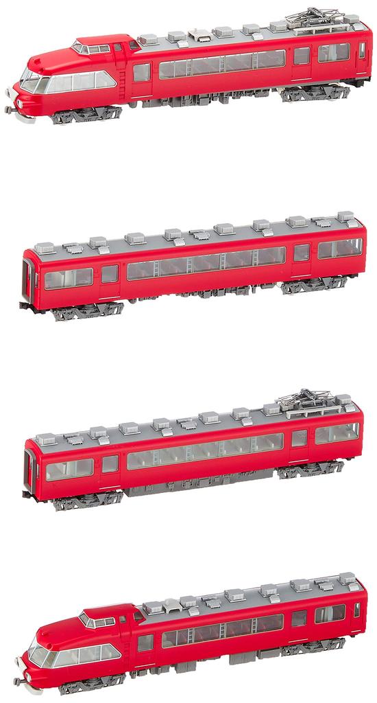 TOMIX N Gauge Meitetsu 7000 Series Panoramic Car Secondary Car Basic Set 92320 Railway Model Train