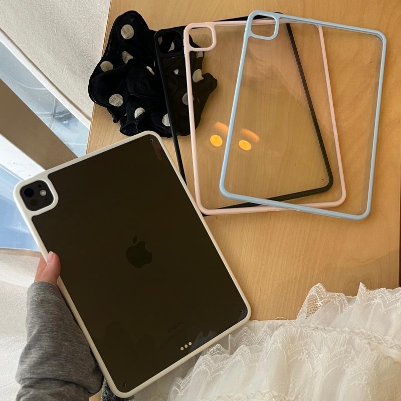 Solid Color Acrylic Case for iPad Pro 2021 & iPad Mini 6