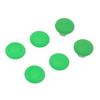 3D Joystick Button Cover 6 In 1 Prevent Slip Replacement Thumb Grips for PS5 Elite Controller Green