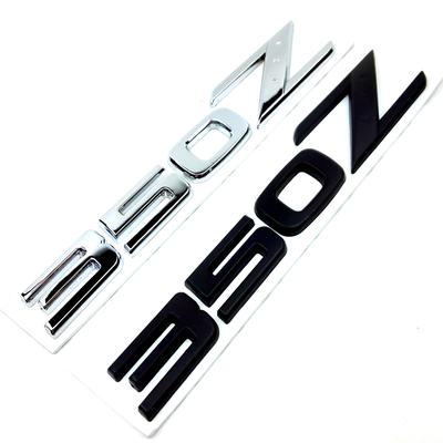 Nis+san 350Z Metal 3D English Car Modified Label Car Sticker Car Decoration
