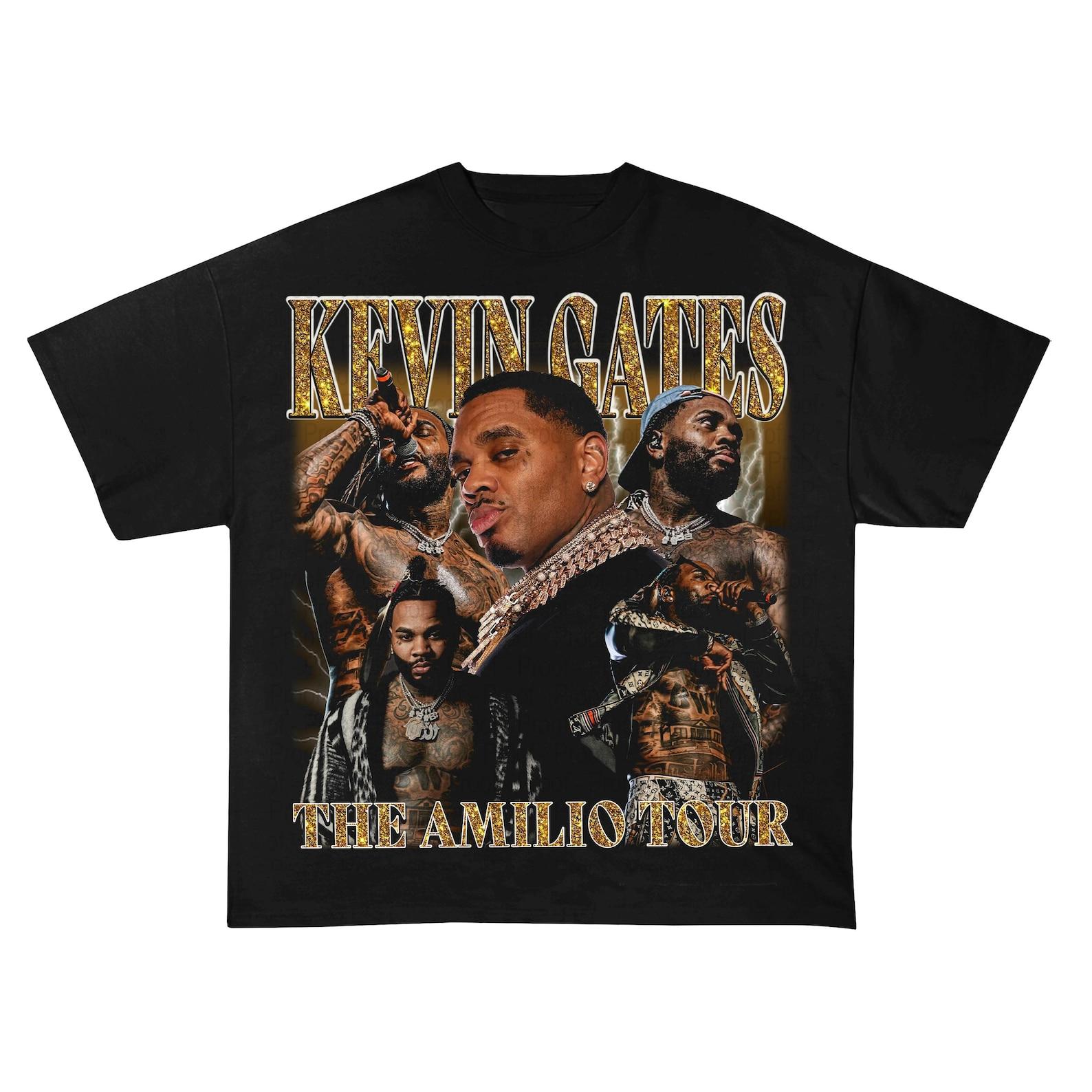Kevin Gates The Amilio Tour Shirt,Kevin Gates Castro Shirt For Fan,Kevin Gates Unisex Y2k Clothing,Vintage Kevin Gates 90s Shirt 2XL