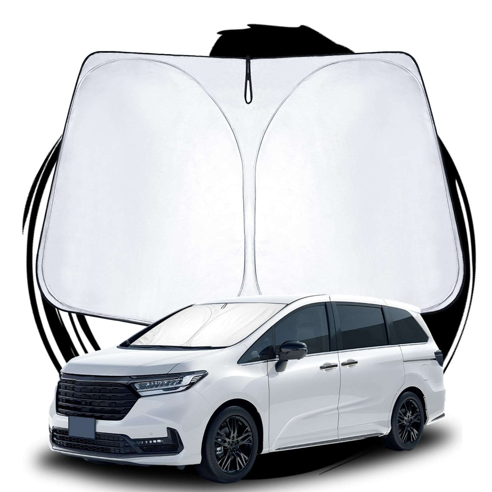 

ruiya 2024 Новый Honda Odyssey Hybrid Odyssey rc5 Эксклюзивный Солнцезащитный экран на лобовое стекло Затемняющий Автомобильный солнцезащитный экран Защита от УФ-лучей Солнцезащитный экран Сон в машине