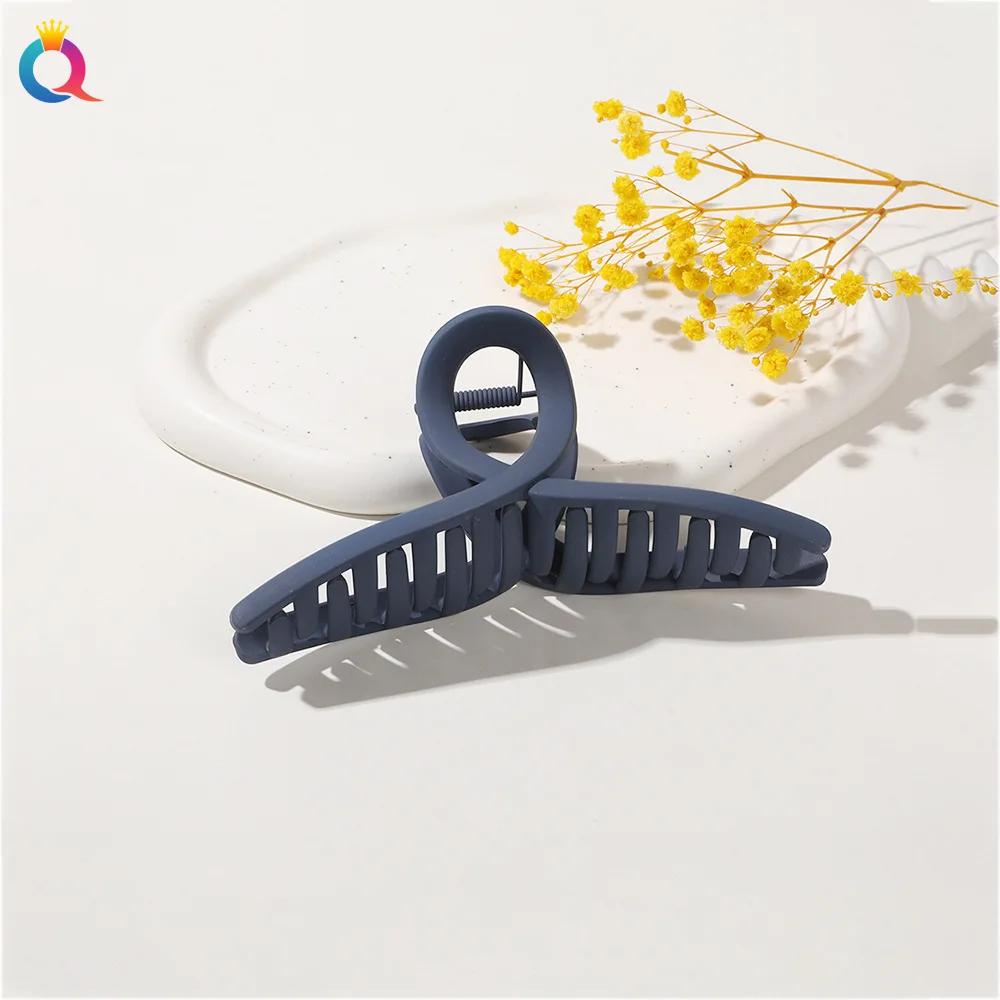 11-13cm Vintage Cross Hair Clip Large Barrette Crab Hair Claws Bath Ponytail Clip for Women Girls Claw Clip Hair Accessories