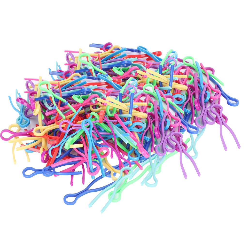 120Pcs Bobbin Thread Clamp Plastic Clip Buddies Thread Control Embroidery Supplies