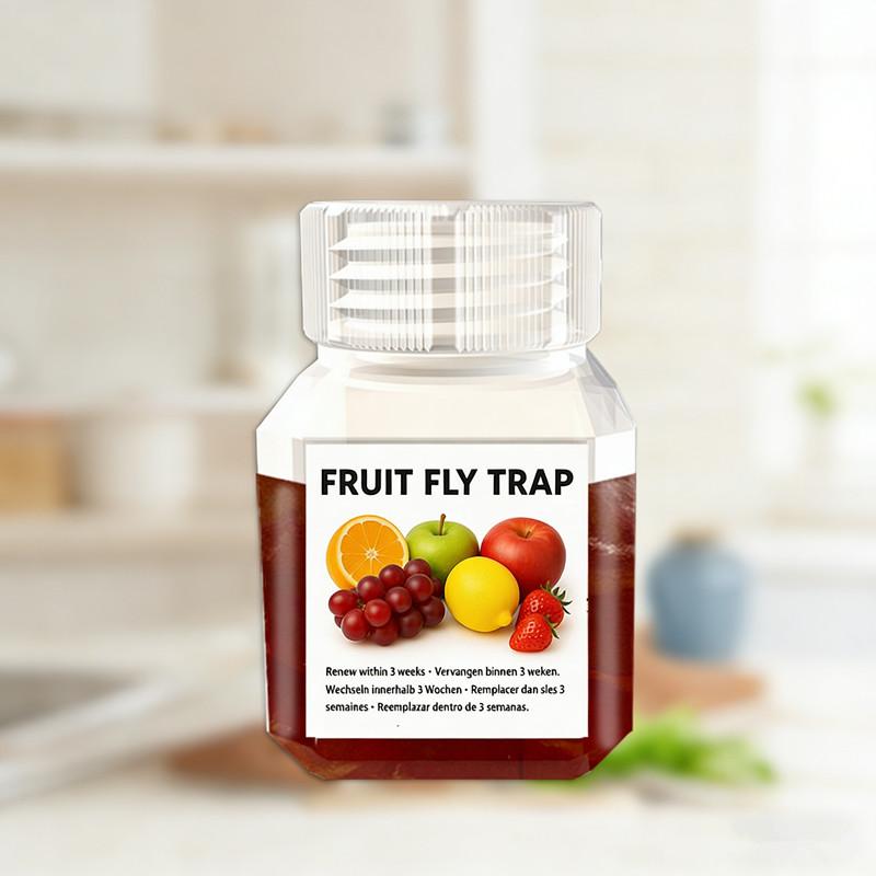 23ml Fruit Fly Trap Refill Bait Powerful Attraction for Bars Kitchens Indoor Use Long Lasting Bug Catcher Safe for Family