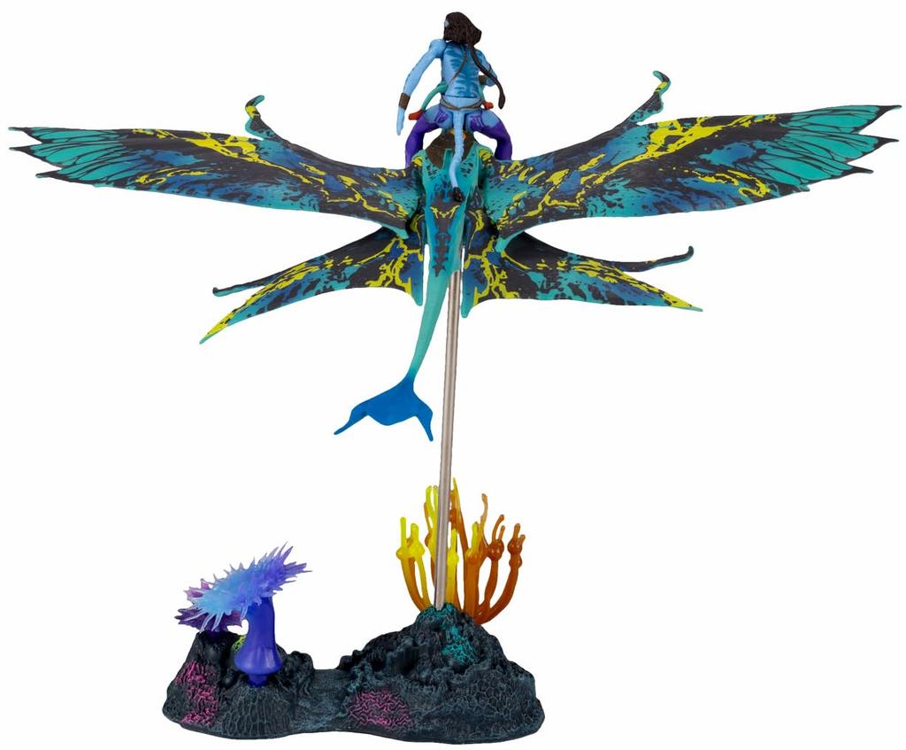 Way of Water McFarlane Toys of Figure Pack Neytiri with Banshee Movie 2 Sequel James Cameron SF Diorama Avatar "World Pandora" [Item]