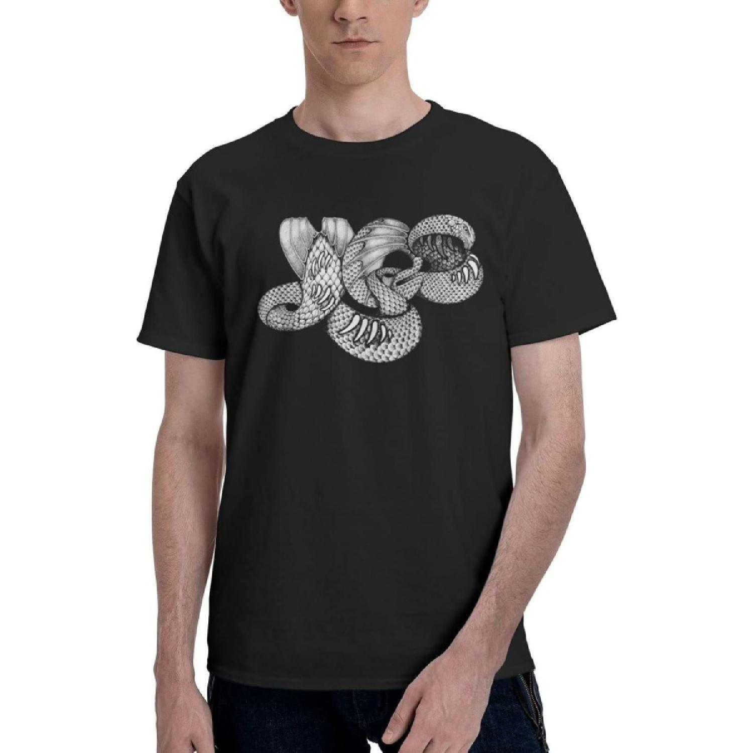 MADABO for Yes Band Unisex-Adult Crew Neck Short Sleeve Cotton T-Shirt Black(1) XXXXXL разноцветный