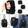 1Pc Unisex Tactical Waist Bag - Heavy-Duty Multi-Functional Belt Bag with Adjustable Strap, Secure Zipper Closure, Lightweight