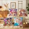 Anime H-Hagumi Kitazawa Personalized Pillow Cover Kids Bedroom Wild Party Decor Pillowcase Kid Birthday Shower Gift