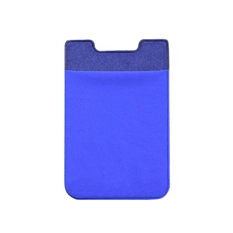 

Эластичный U-образный держатель для карт-стикер на заднюю панель мобильного телефона 5.8*8.8 cm королевский синий