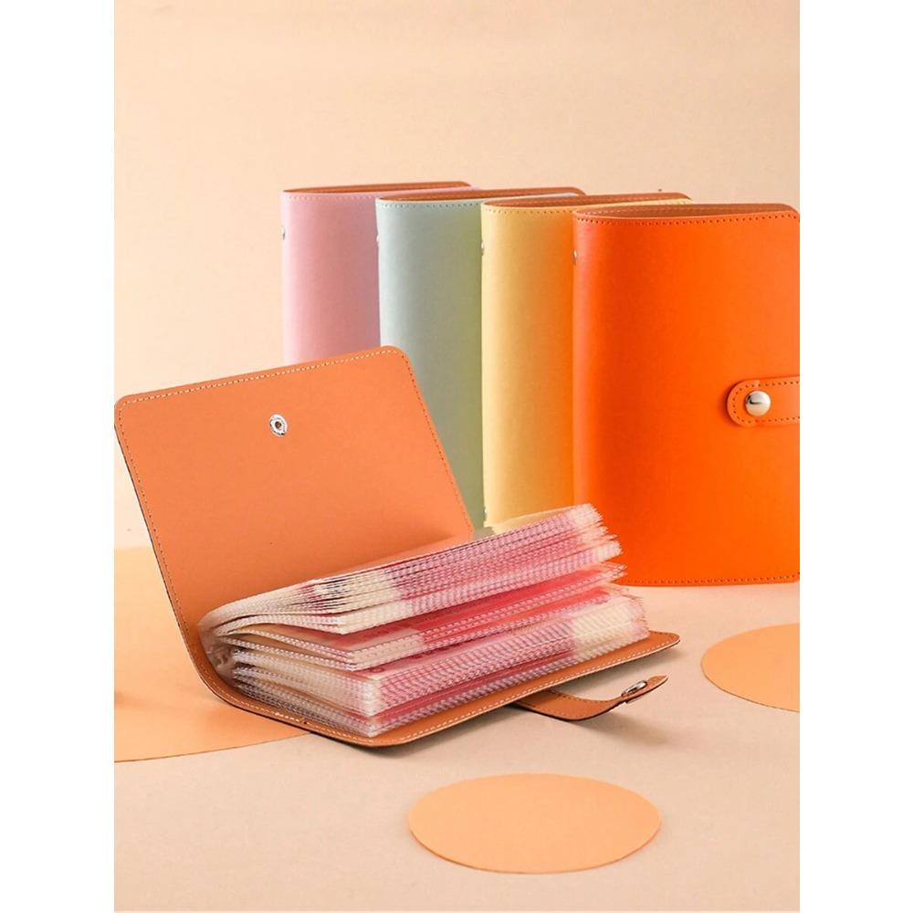 

Savings book, binder, challenge to save money Orange Color різнокольоровий