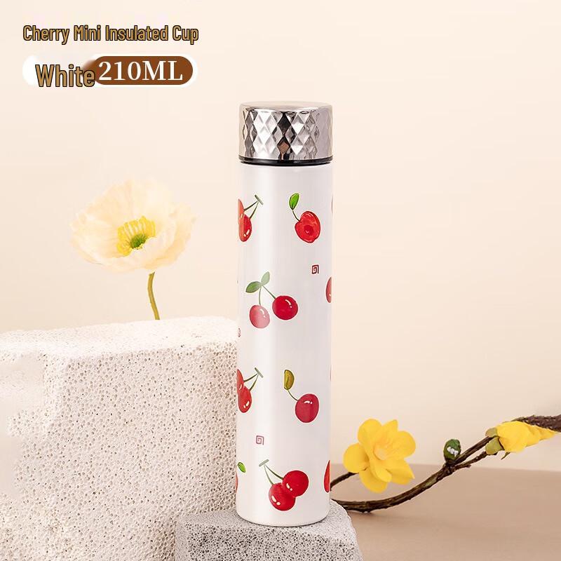 Diller Mini Cherry Stainless Steel Thermos Bottle