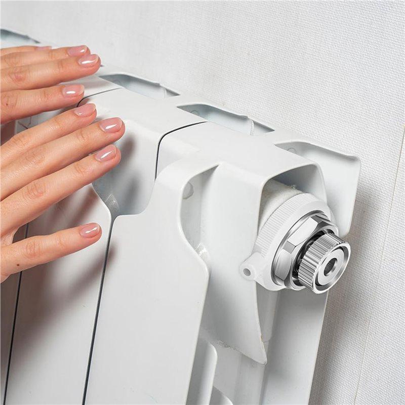 6X Fully Automatic Air Vent Auto Cut-Off Self Bleeding Radiator Valve 1/2Inch For Heating Systems