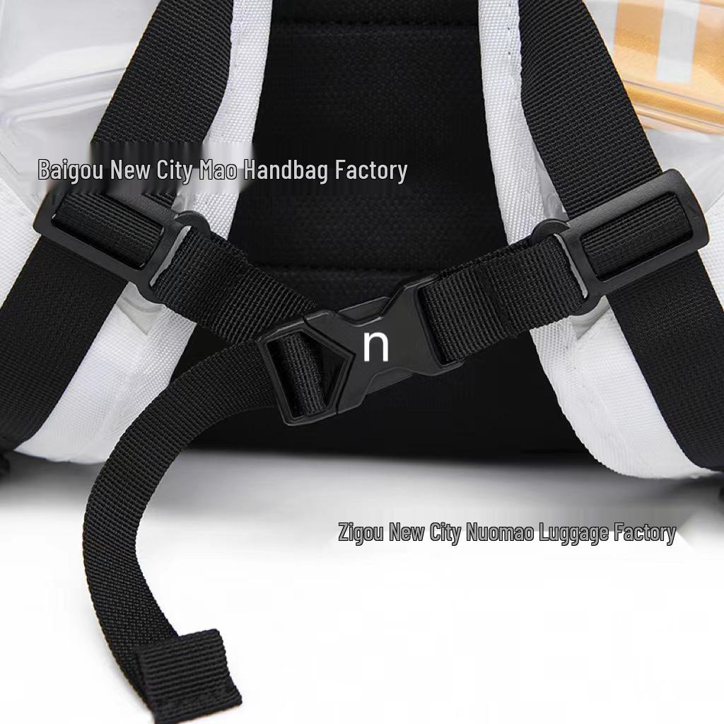 Large Capacity Basketball Air Cushion Backpack for Students