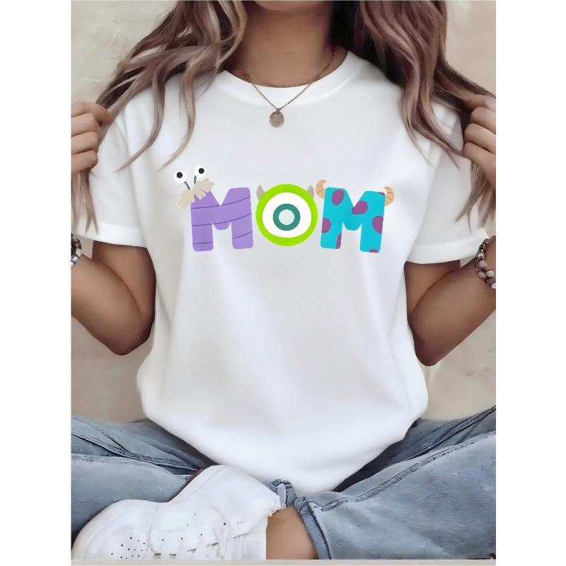 Plus Size Women Oversized Graphic Tee Round Neck Short Sleeve Relaxed Fit Casual Holiday Top