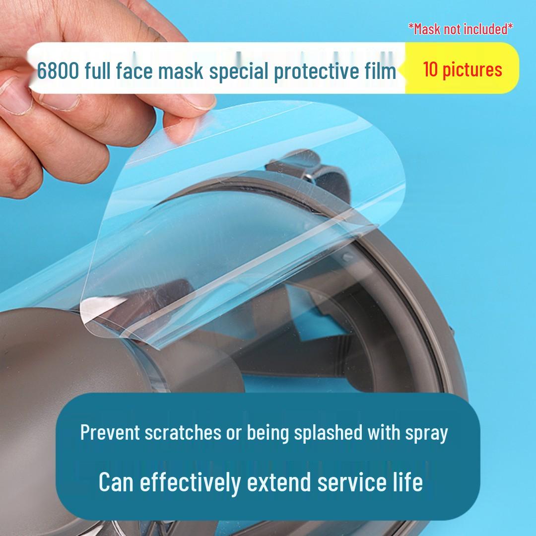 

Маска для защиты всего лица для покраски распылением и химической безопасности с пылезащитной фильтрацией и фильтрацией ядовитых газов, большой обзор, фильтр с активированным углем