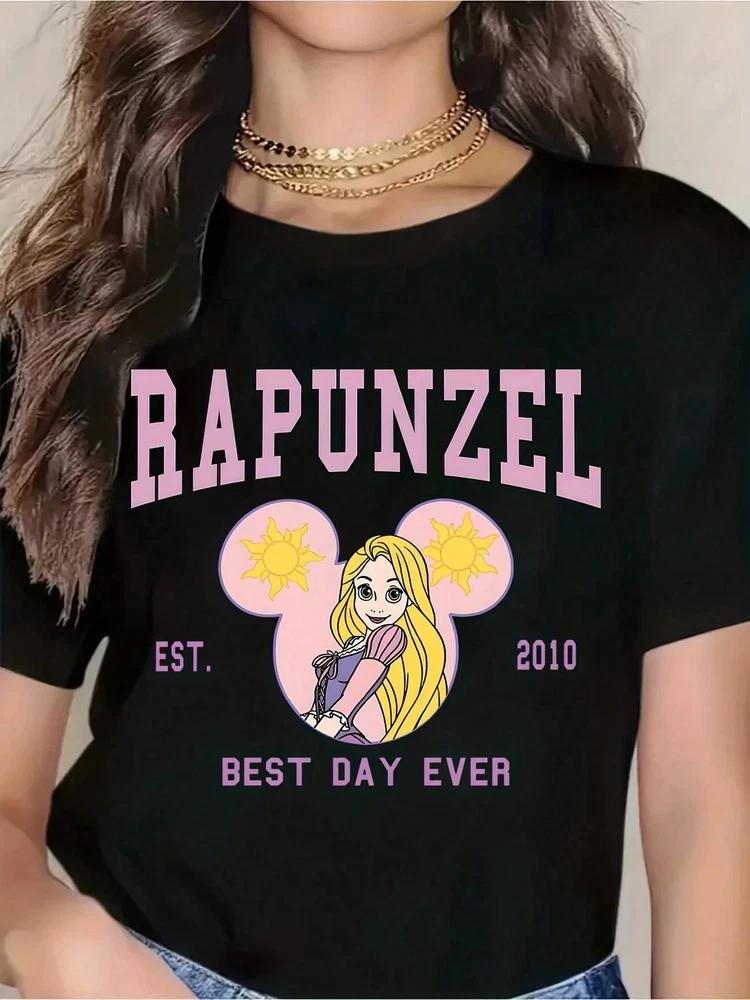 Mouse Rapunzel T Shirt Unisex 3 S