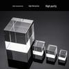 Clear Acrylic Cube Display Stand for Jewelry Accessories