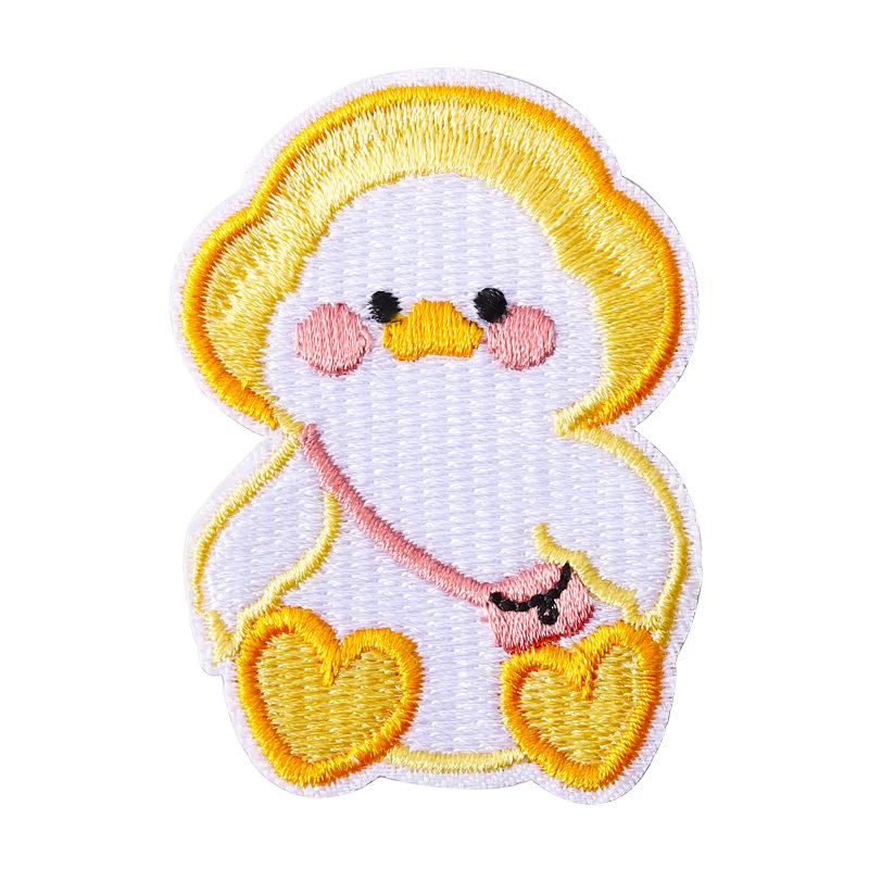 Self-Adhesive Embroidery Cartoon Patch Stickers for Clothes and DIY Journals