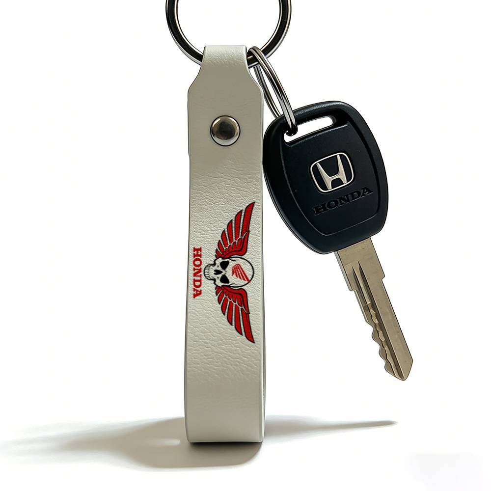 AAAJP1 Motorcycle For Honda Luxury Car Keychain Metal Key Ring Car Key Chain Creative Gift 2x12cm