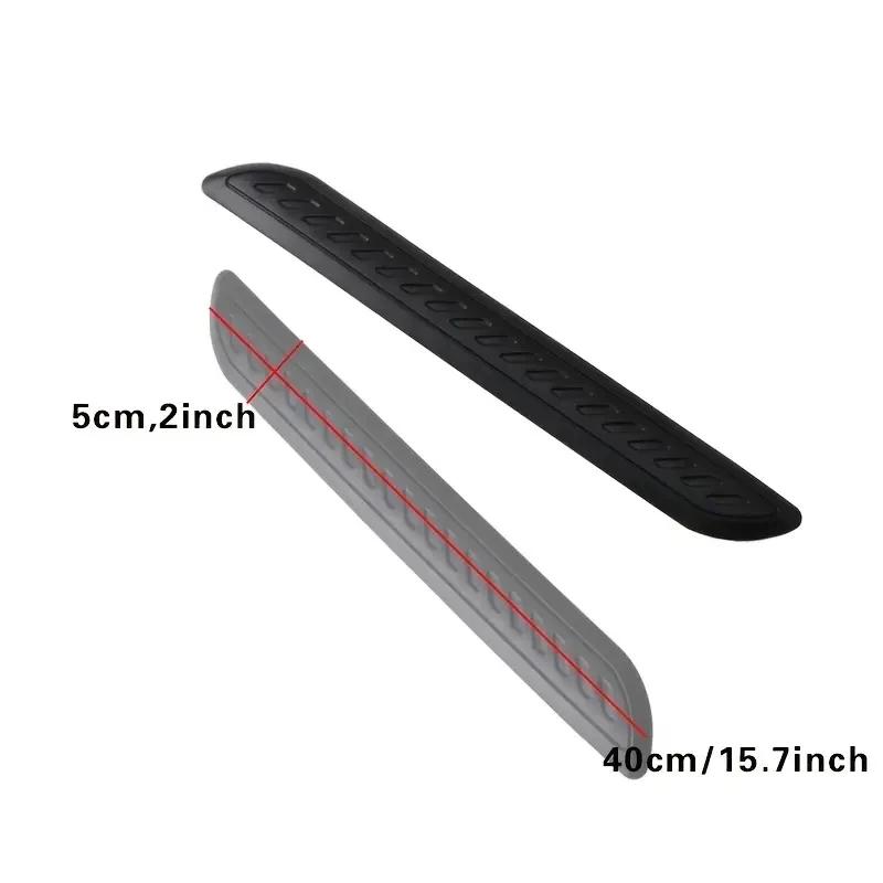 Car front and rear bumper corner protectors, new waterproof adhesive decorative strip, external accessories