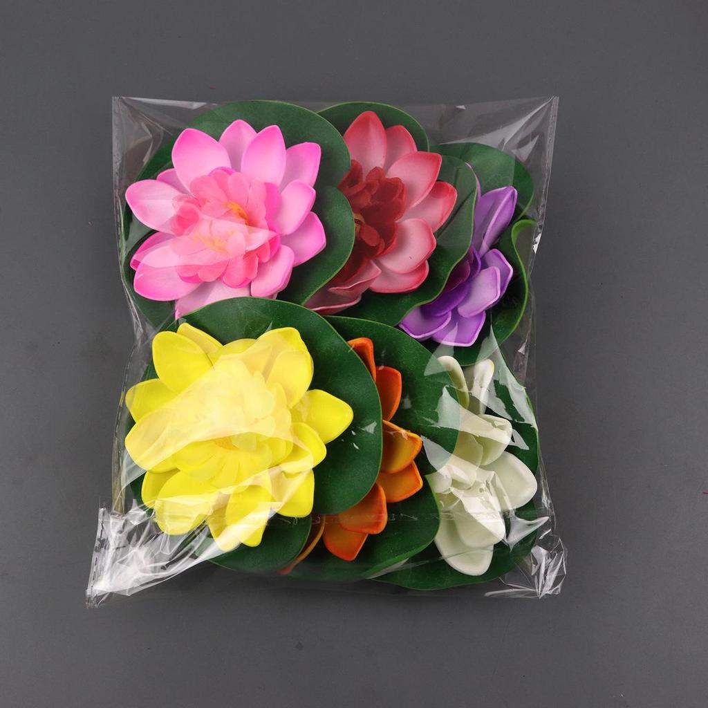 10cm Artificial Water Lily Dance Prop for Pond Decoration and Temple Offerings