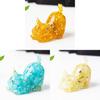 Crystal Resin Cat Figurine With Bright Colors For Home Office Decor And Gift Ideas
