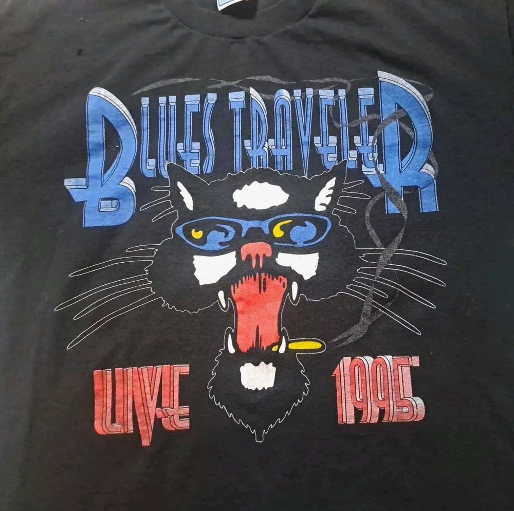 Vintage Blues Traveler Shirt Band Concert 1995 Rock Tour PNA_176  Unisex T-Shirt XXXL