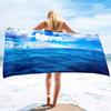 Beach Ocean Microfiber Beach Towels Quick Drying Towel,Retro Tropical Summer Absorbent Sand Free Sandless Swim Pool Beach Towel
