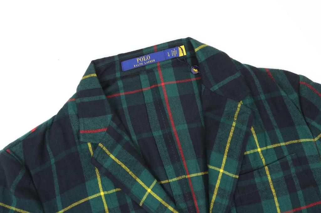 POLO RALPH LAUREN Cotton Flannel Size Multi Men's Jacket/Blazer, M, 0101984, [Used]