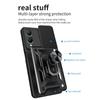 Military Armor Holder Camera Protect Case for VIVO Y28 Y03 Y100 Y02 Y17S Y27 Y36 Y35 Y16 Y22 Y21 Y55 Y33S Y33 Y31 Y51 Y20 Hybrid Ring Stand Back Cover