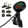 Tire Pressure Monitor 1-4.0Bar Wireless Tire Pressure Alarm System with Sensor LCD Display IP67 Waterproof Motorbike Accessories