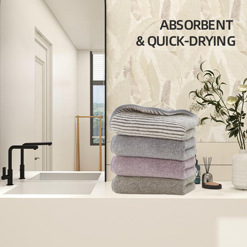 1 sports towel, thickened fitness coral velvet beach, highly absorbent, soft coral hair facial towel, bathroom ultra-fine fiber