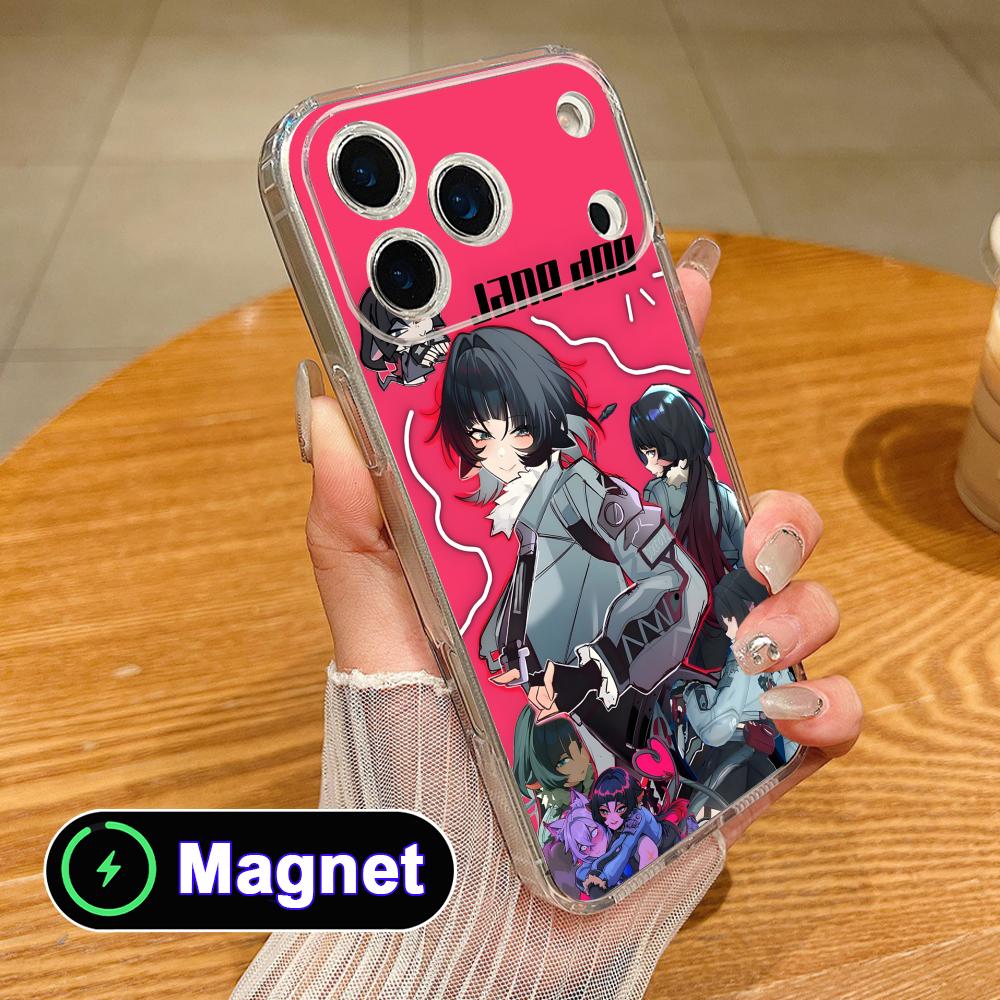 

ZZZ Jane Doe Phone Case for iPhone 17 16 15 14 13 12 11 Air Pro Max Plus Mini Soft TPU Clear Magsafe Cover iPhone 11 Pro Max