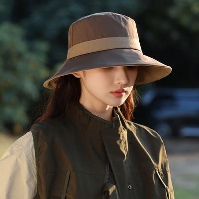 New Summer Hat Women's Bucket Hat Outdoor Travel Shade Sun Hat