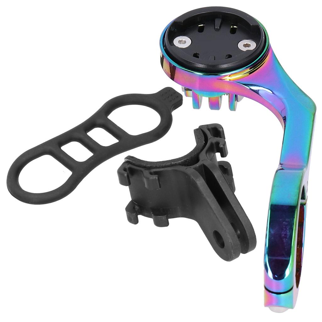 Colorful Electroplating Bike Computer Extended Bracket Holder Aluminium Alloy Support