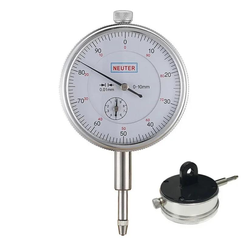 0-10mm/0.01mm Mechaniczny czujnik zegarowy Wskaźnik zegarowy z występem pomiarowym Precyzyjny przyrząd pomiarowy Percentymetr