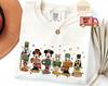 Comfort Colors® Mickey and Friends Nutcracker Shirt, Disney Christmas Family T-shirt, Xmas Holiday Outfit, Disneyland Christmas Trip Tee