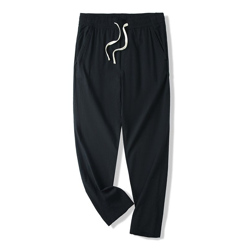 Slub Cotton Summer New Arrival Export Men Pants