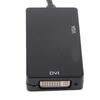 Mini Displayport Adapter 60Hz 2.25Gbp VGA HD DVI Output Copper ABS Mini DP Adapter for Laptop TV Monitor Black