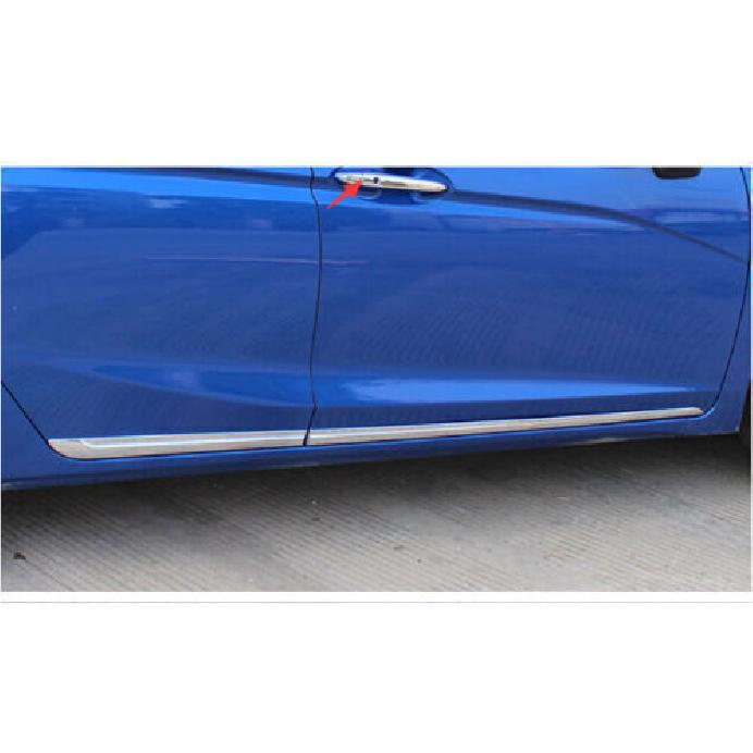 Cover trim For 2014-2020 Honda Fit Jazz 8X chrome exterior side door handle