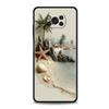 Ocean Coastal Seashell Seaweed Pattern Phone Case for Xiaomi Poco F7 F6 F5 F4 F3 X6 X5 X4 X3 NFC F7 Ultra M4 C51 C55 GT Soft TPU