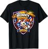 Bunny Bowl 2026 Funny Football Parody Easter Design T-Shirt