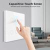 SLS Brazil Standard 6 Gang Tuya WiFi Smart Wall Switch Glass Touch Panel Waterproof Light Switch Works with Alexa Google Home