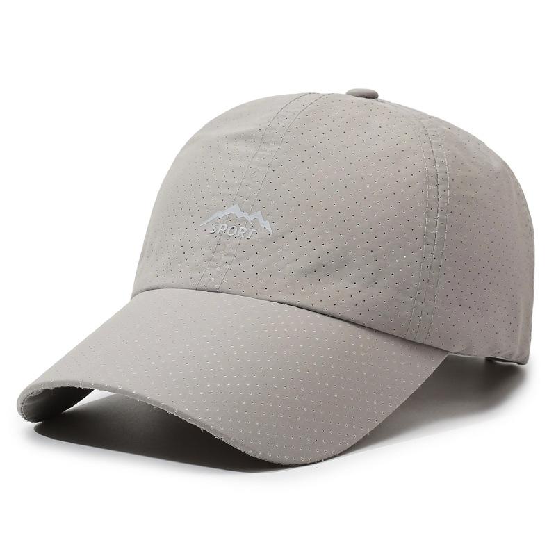 Summer new quick-drying breathable baseball cap men's and women's outdoor sunscreen shading cap sports fishing mountaineering cap