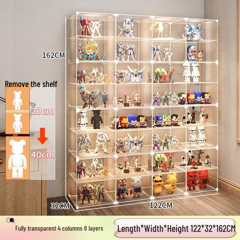 Acrylic Dustproof Display Box for Toy Models & Building Blocks