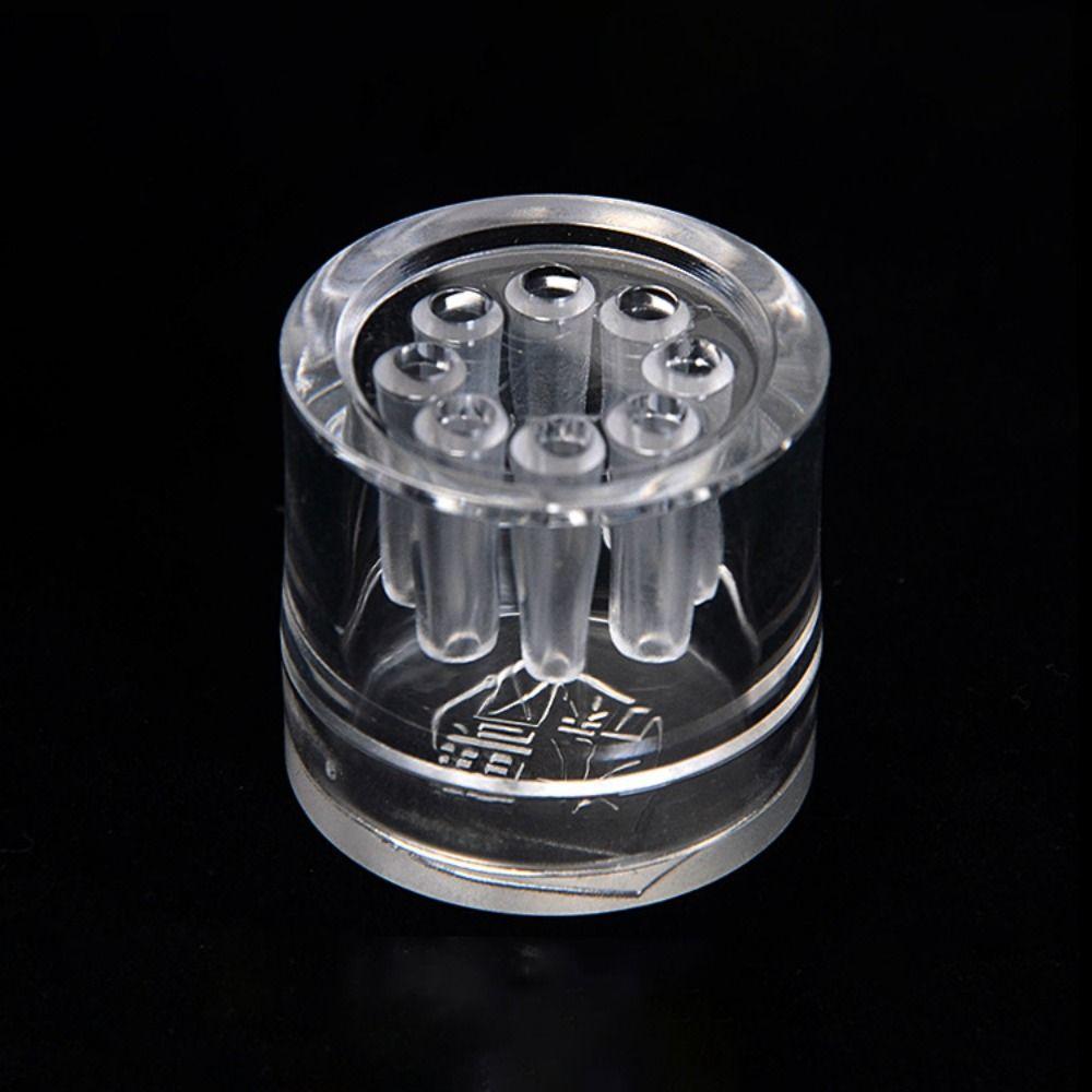 

8 Hole Acrylic for Fish Tank Planaria Durable Pest Catcher Worm Bait Pest Feeding Box Leech Trap прозрачный