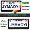 For Toyota Tacoma Accessories Front And Rear Tri 3 Color License Plate Frames
